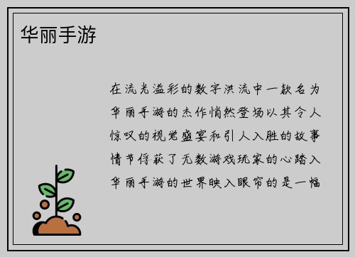 华丽手游